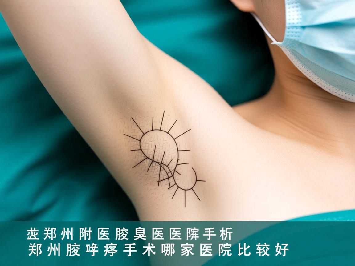 郑州附医腋臭医院解析，郑州腋臭手术哪家医院比较好