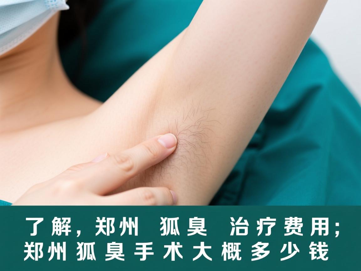 了解郑州狐臭治疗费用，郑州狐臭手术大概多少钱