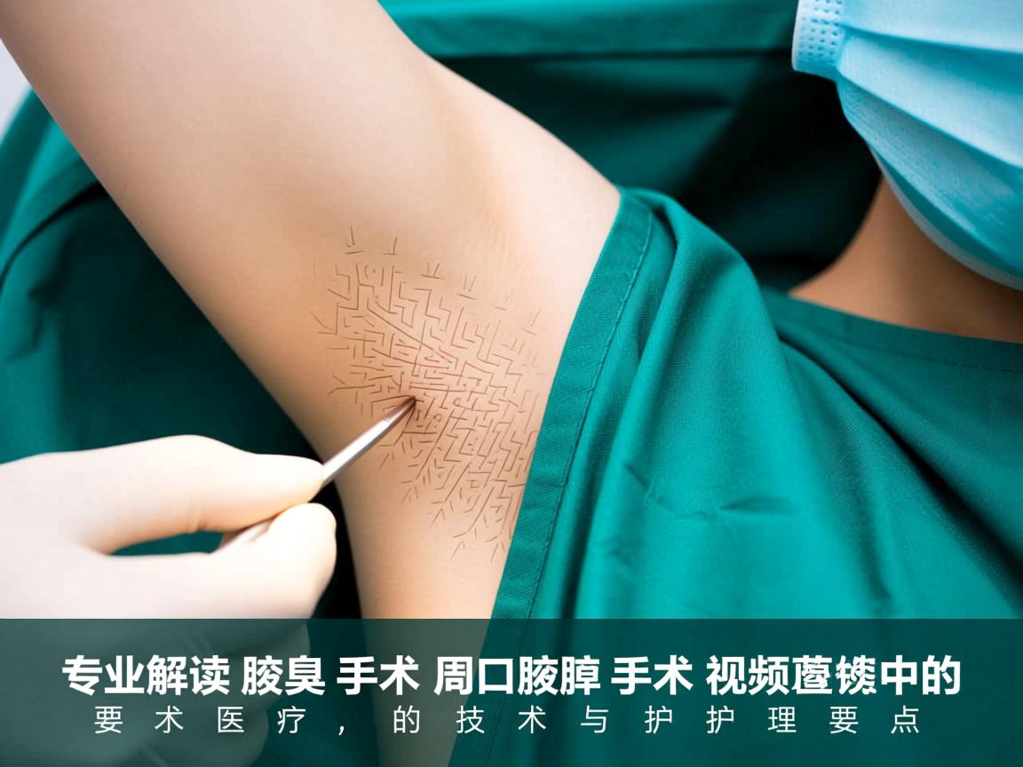 专业解读腋臭手术，周口腋臭手术视频中的技术与护理要点