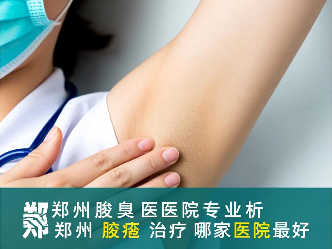 郑州腋臭医院专业解析，郑州腋臭治疗哪家医院最好