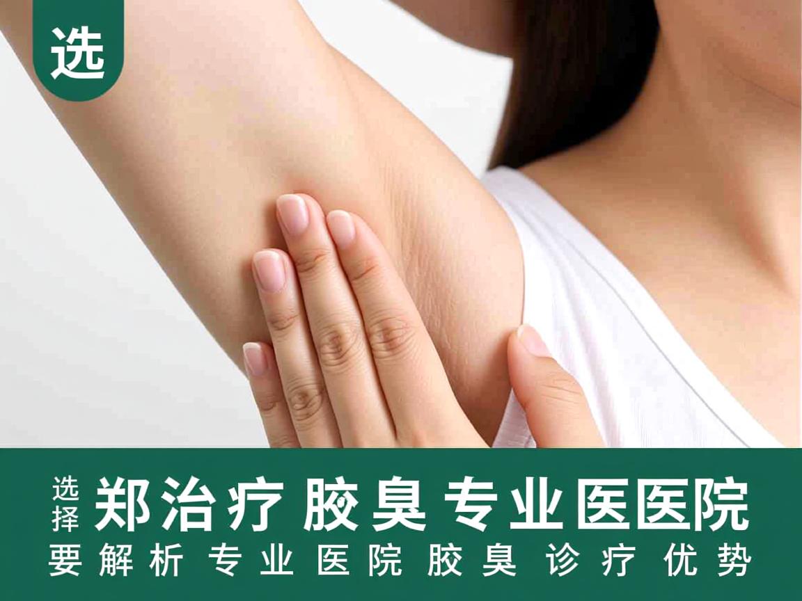 选择郑州治疗腋臭专业医院，解析专业医院腋臭诊疗优势