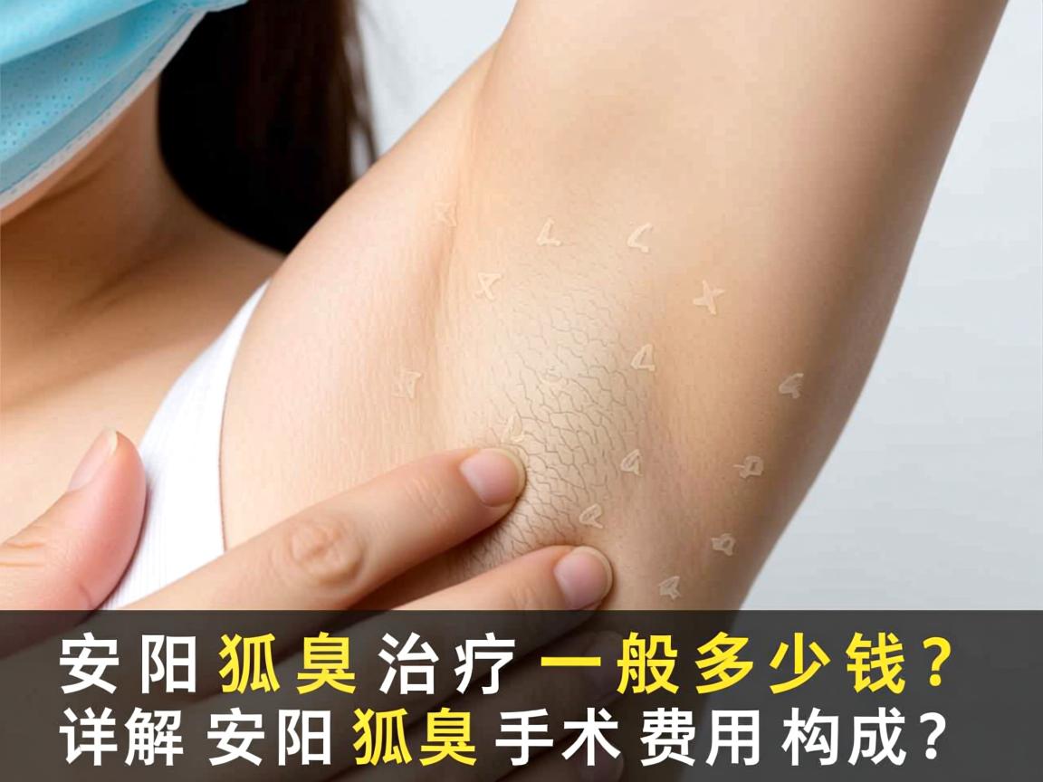 安阳狐臭治疗一般多少钱？详解安阳狐臭手术费用构成