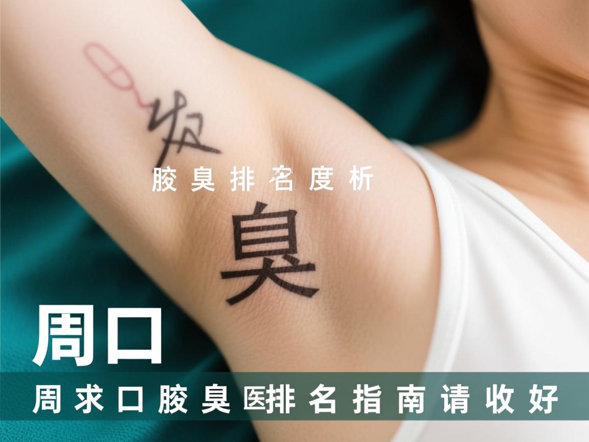 周口腋臭排名深度解析，这份周口腋臭排名指南请收好