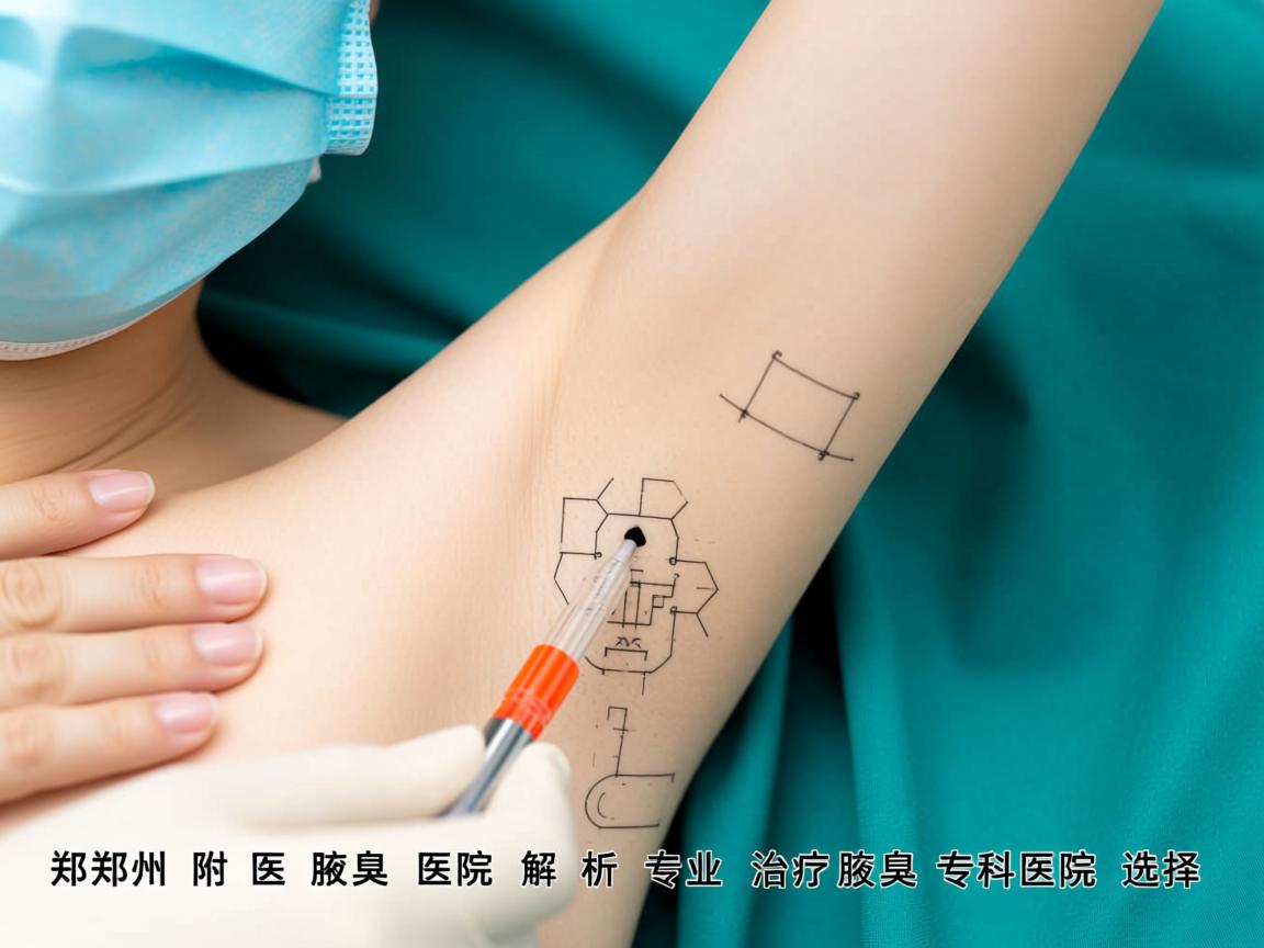 郑州附医腋臭医院解析，专业治疗腋臭的专科医院选择
