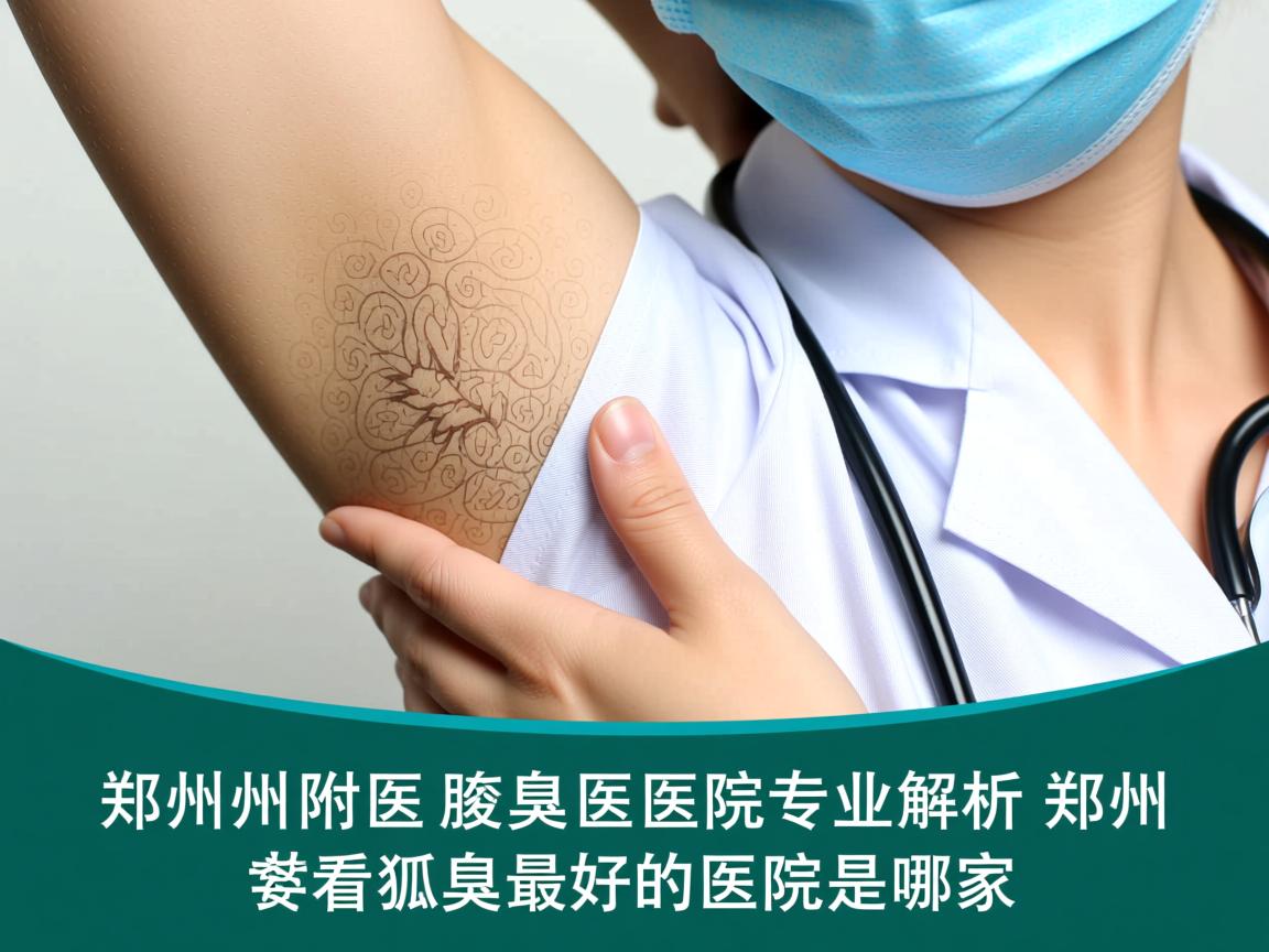 郑州附医腋臭医院专业解析，郑州看狐臭最好的医院是哪家