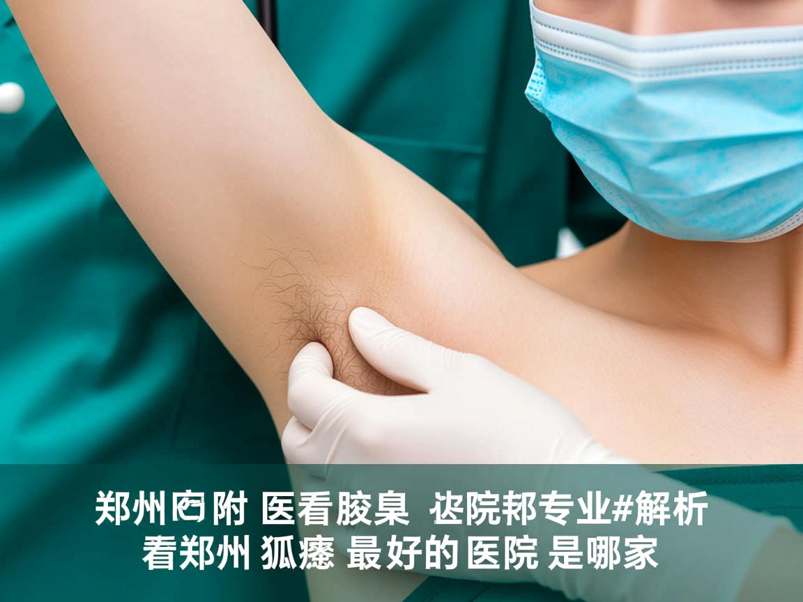 郑州附医腋臭医院专业解析，郑州看狐臭最好的医院是哪家