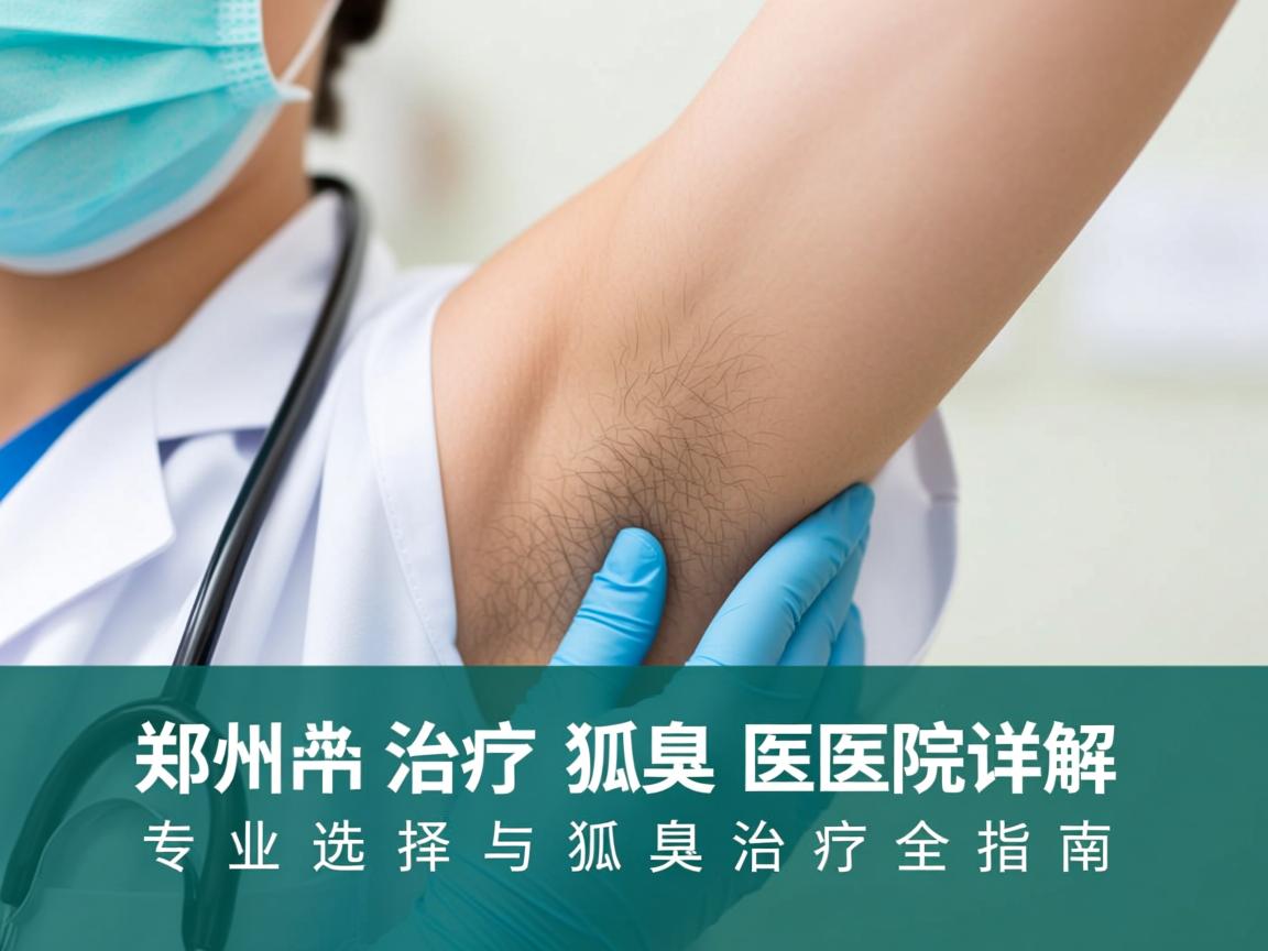 郑州治疗狐臭医院详解，专业选择与狐臭治疗全指南
