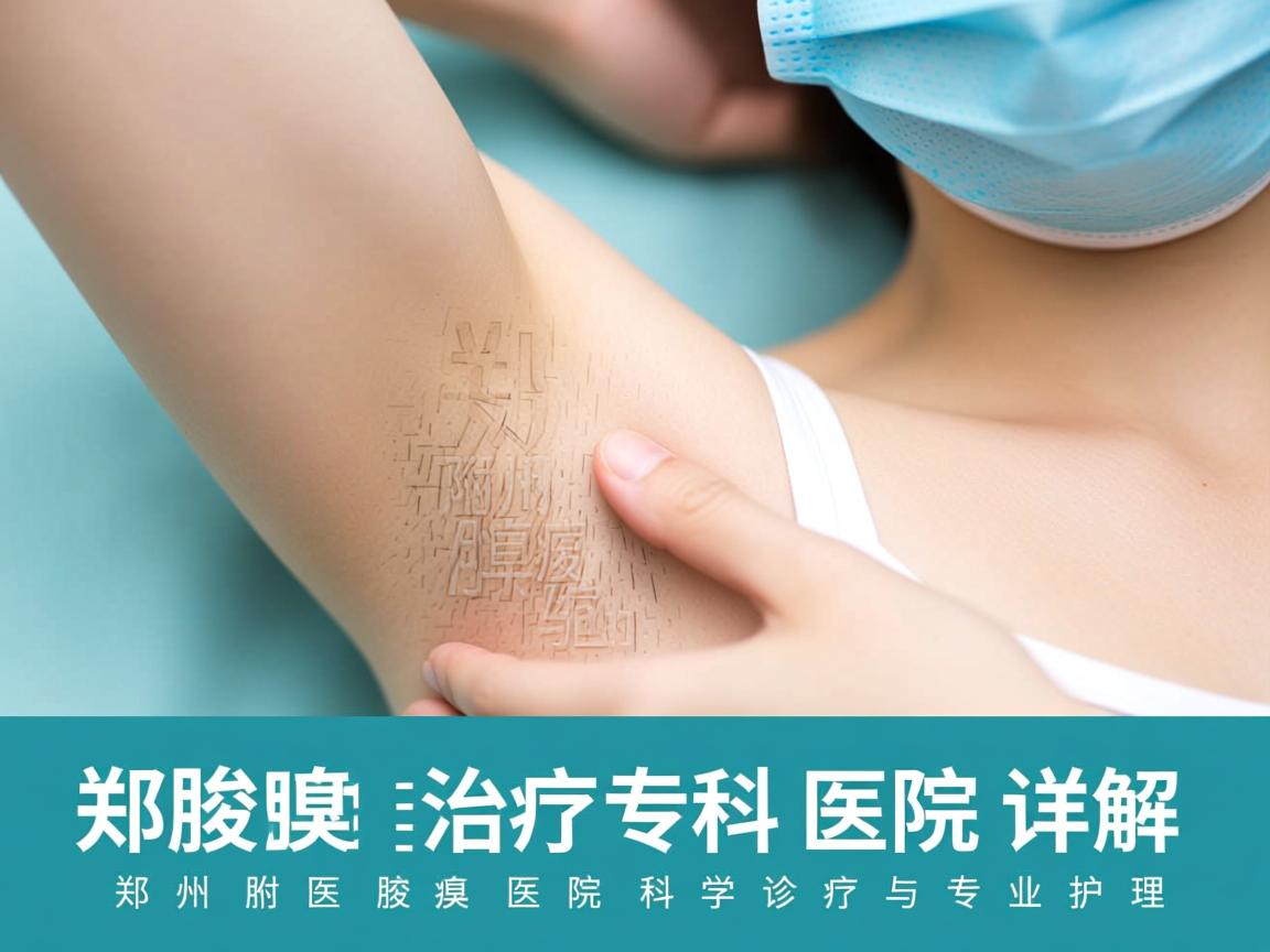 郑州腋臭治疗专科医院详解，郑州附医腋臭医院的科学诊疗与专业护理