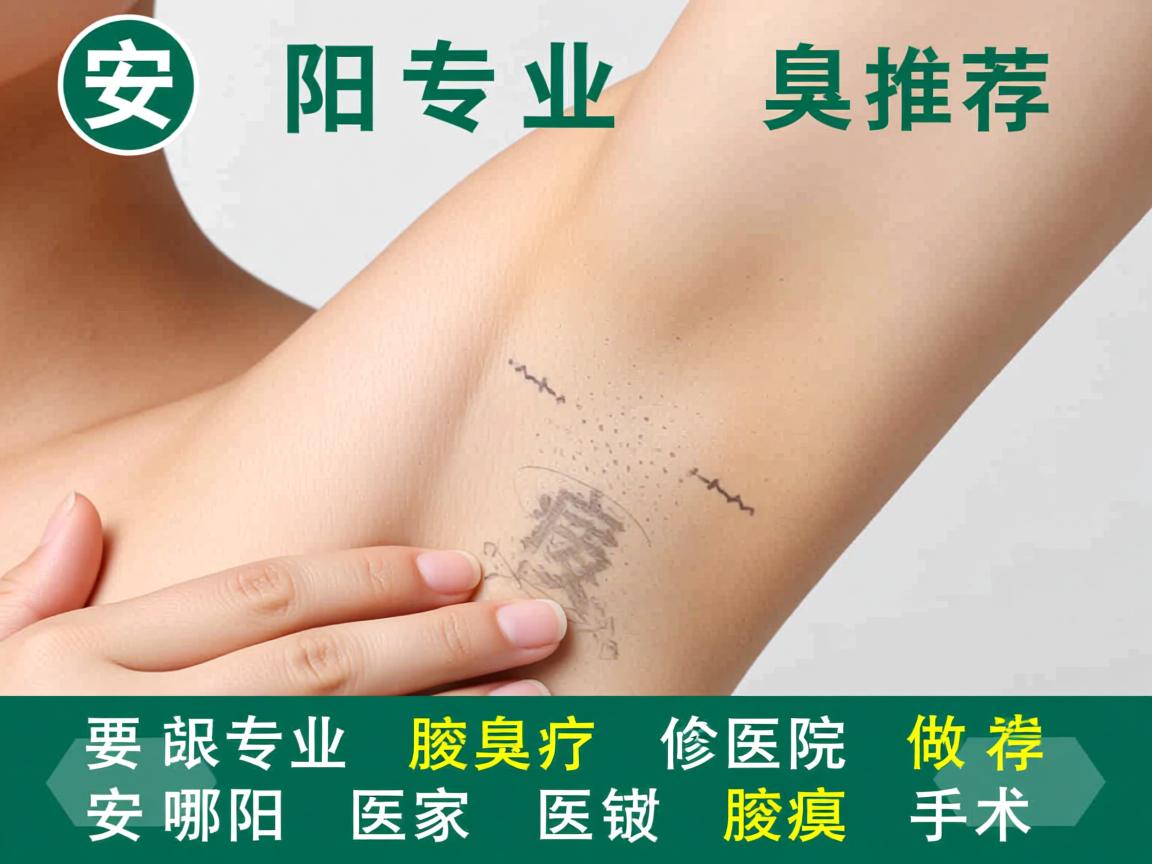 安阳专业腋臭诊疗医院推荐，安阳哪家医院做腋臭手术好