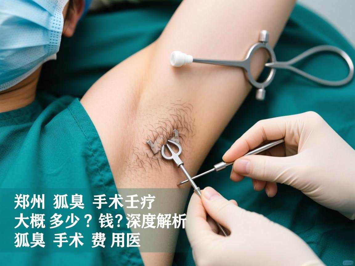 郑州狐臭手术大概多少钱？深度解析狐臭手术费用