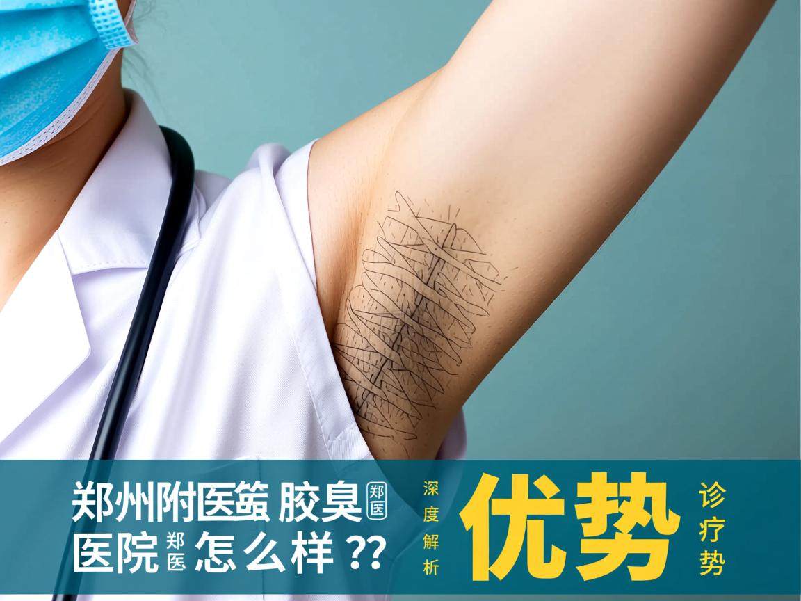 郑州附医腋臭医院怎么样？深度解析郑州附医腋臭诊疗优势