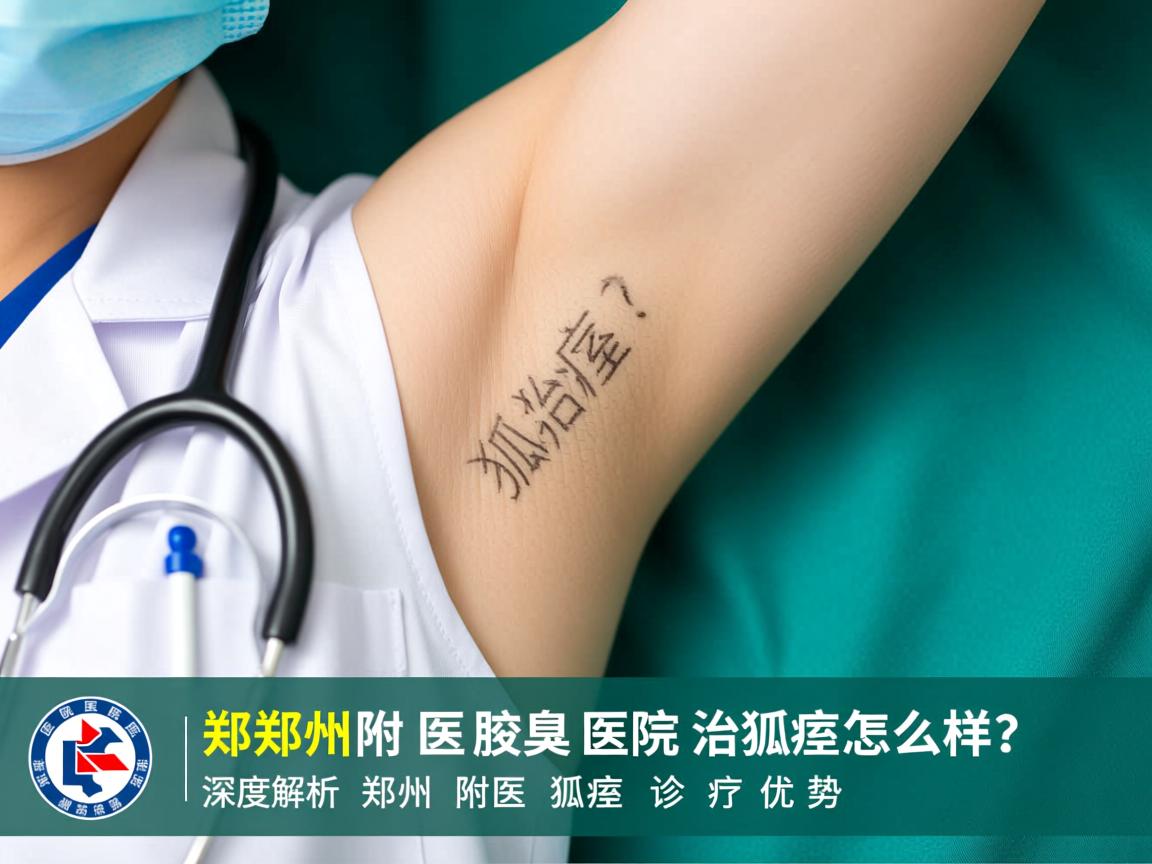 郑州附医腋臭医院治狐臭怎么样？深度解析郑州附医狐臭诊疗优势