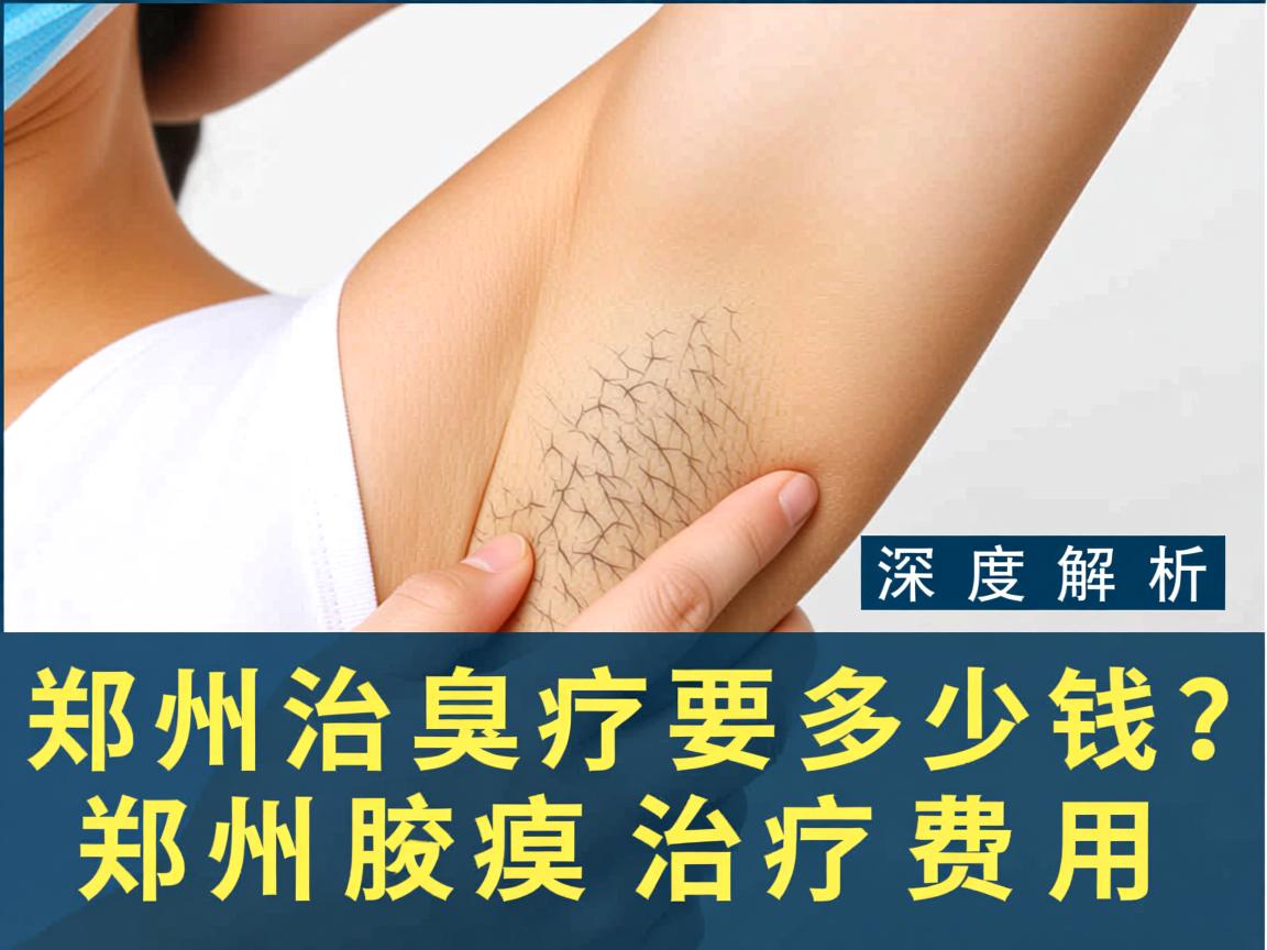 郑州治疗腋臭要多少钱？深度解析郑州腋臭治疗费用