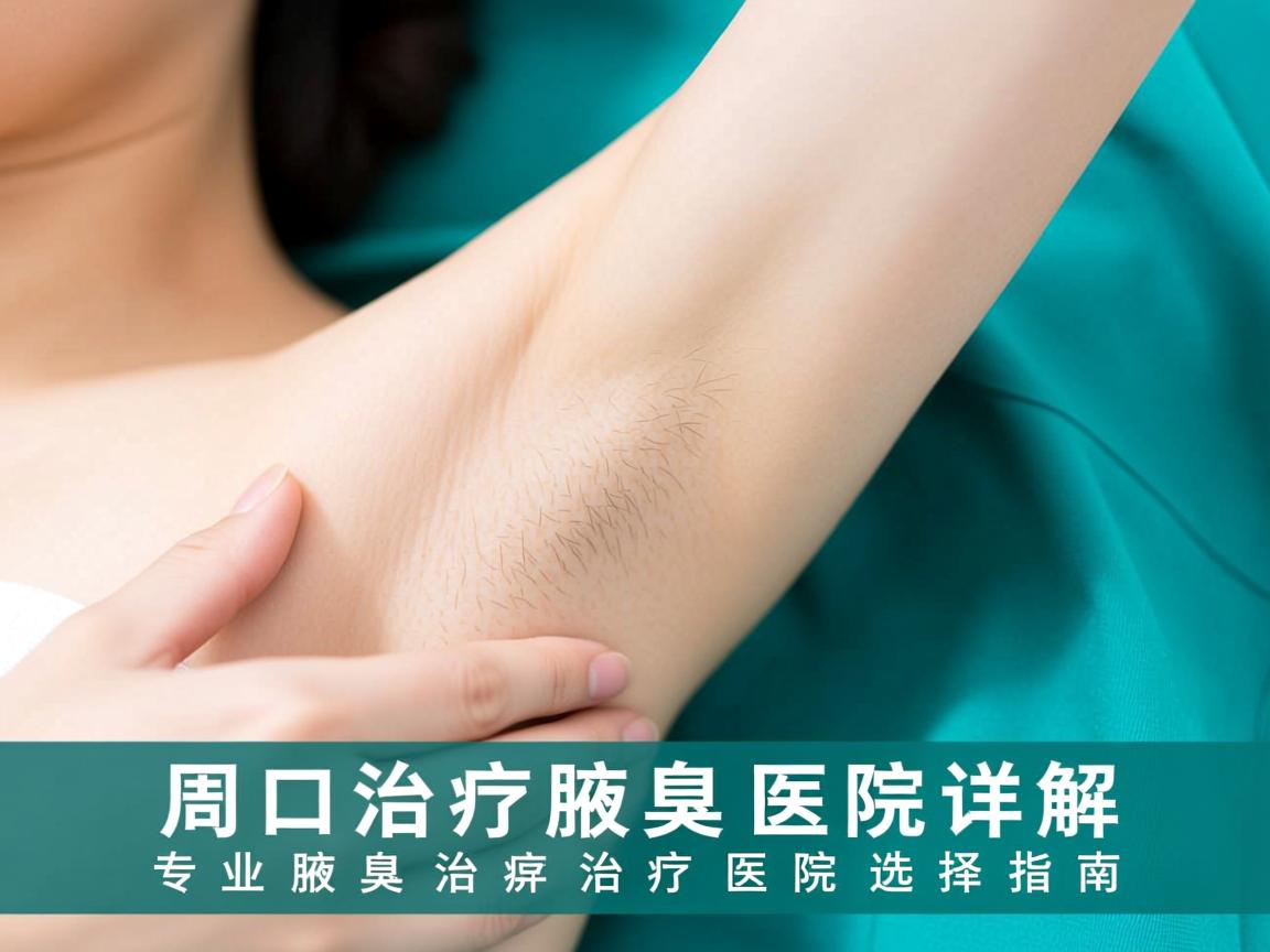 周口治疗腋臭医院详解，专业腋臭治疗医院的选择指南