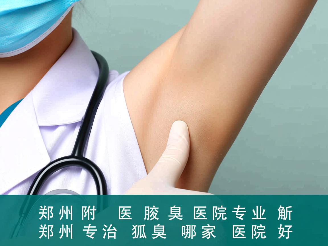 郑州附医腋臭医院专业解析，郑州专治狐臭哪家医院好