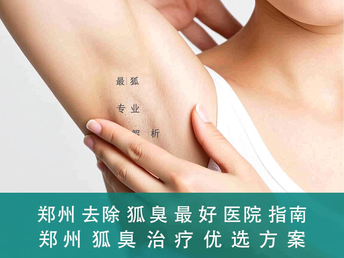 郑州去除狐臭最好医院指南，专业解析郑州狐臭治疗优选方案