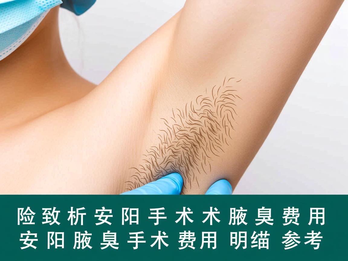 解析安阳手术腋臭费用，安阳腋臭手术费用明细参考