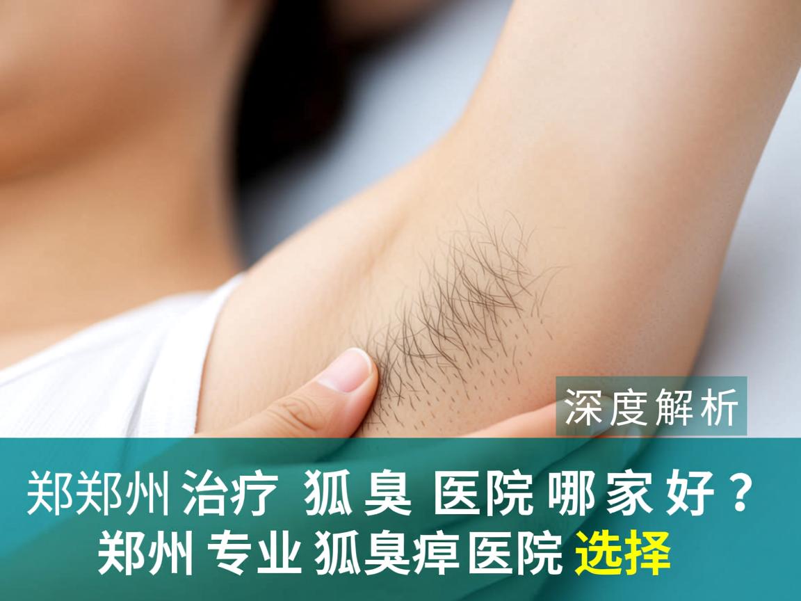 郑州治疗狐臭医院哪家好？深度解析郑州专业狐臭医院的选择