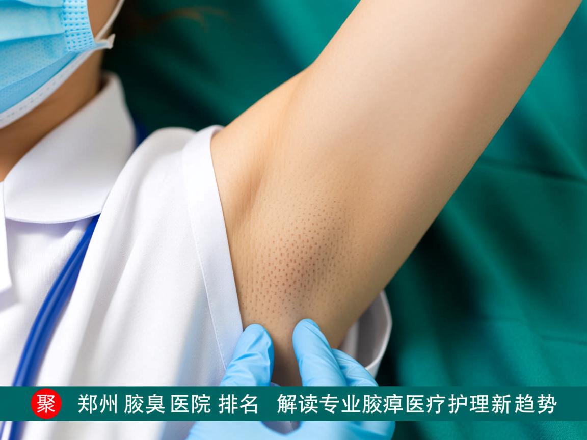 聚焦郑州腋臭医院排名，解读专业腋臭医疗护理新趋势