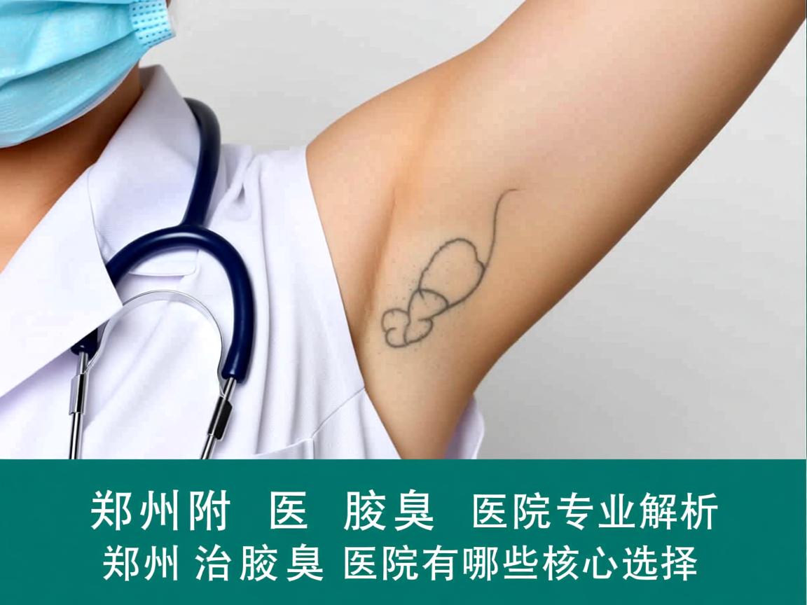 郑州附医腋臭医院专业解析，郑州治腋臭医院有哪些核心选择