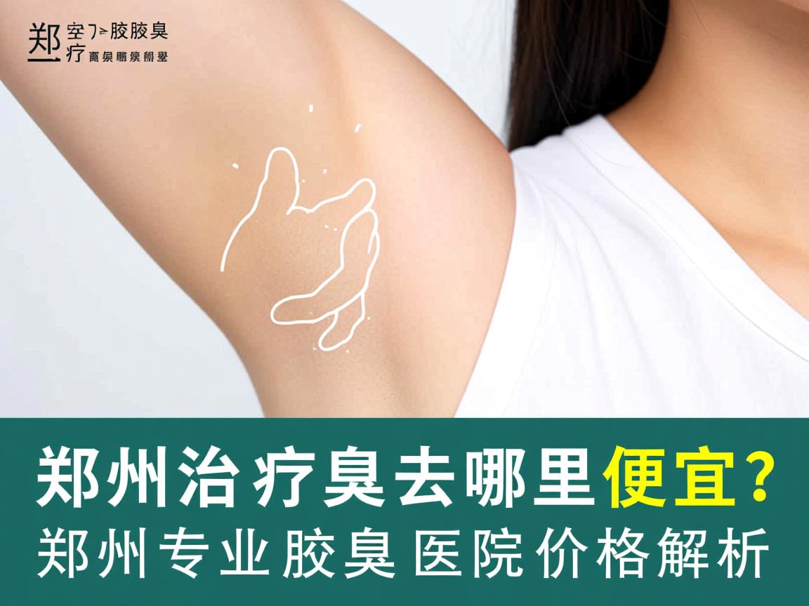 郑州治疗腋臭去哪里便宜？郑州专业腋臭医院价格解析