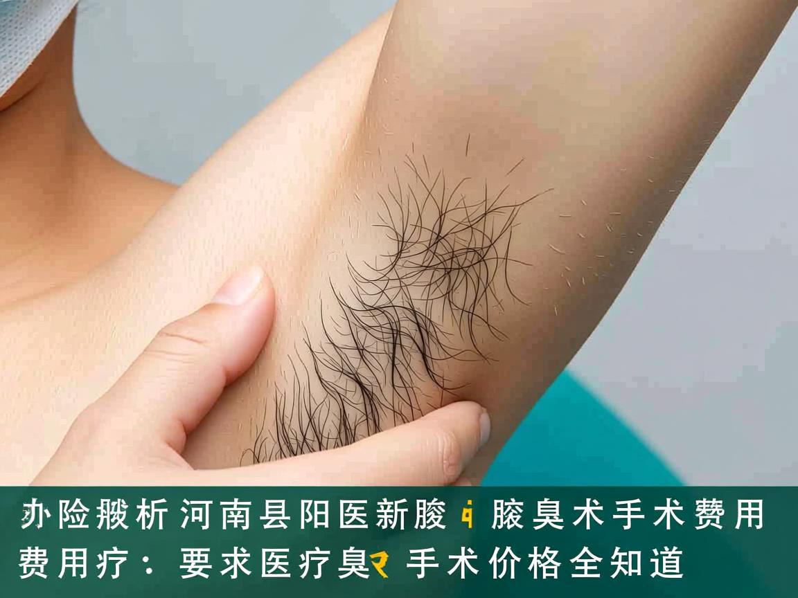 解析河南新乡腋臭手术费用，腋臭手术价格全知道
