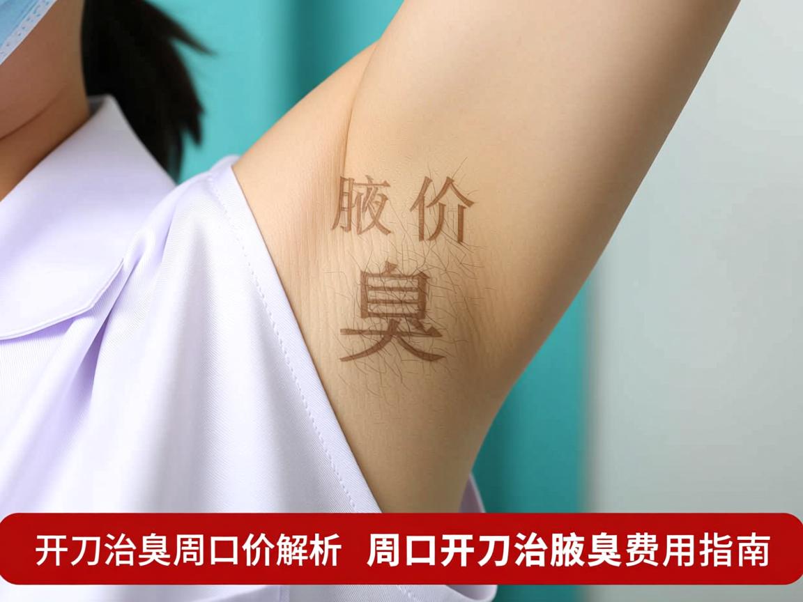开刀治腋臭周口价格解析，周口开刀治腋臭费用指南