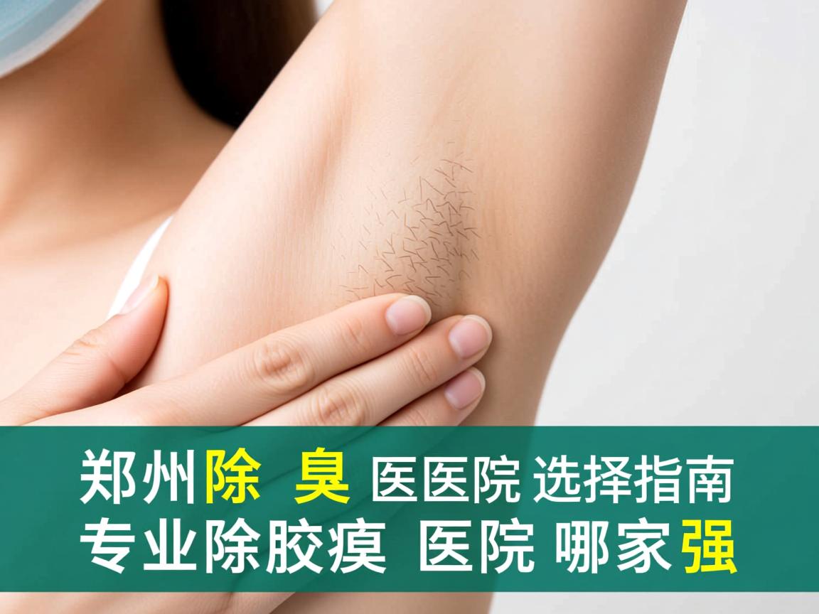 郑州除腋臭医院选择指南，专业除腋臭医院哪家强
