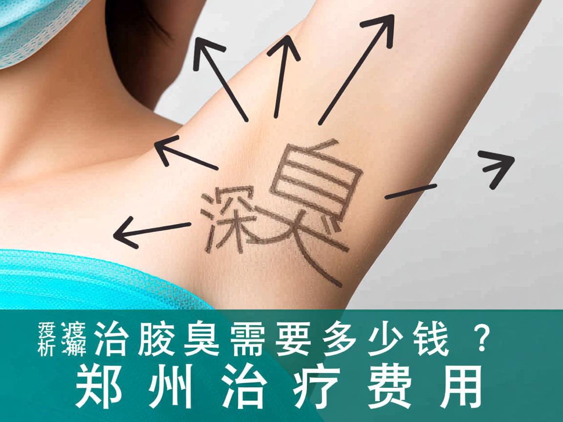 郑州治腋臭需要多少钱？深度解析郑州腋臭治疗费用
