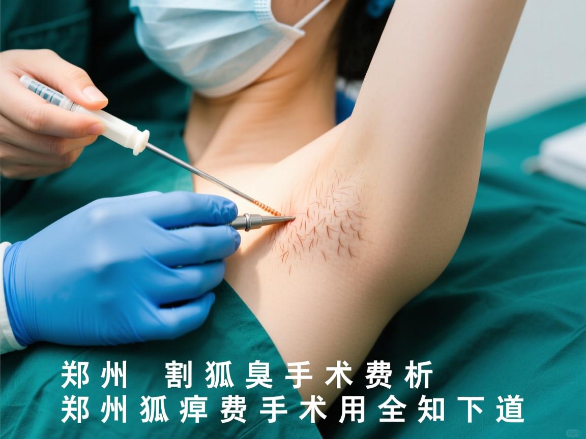 郑州割狐臭手术费解析，郑州狐臭手术费用全知道