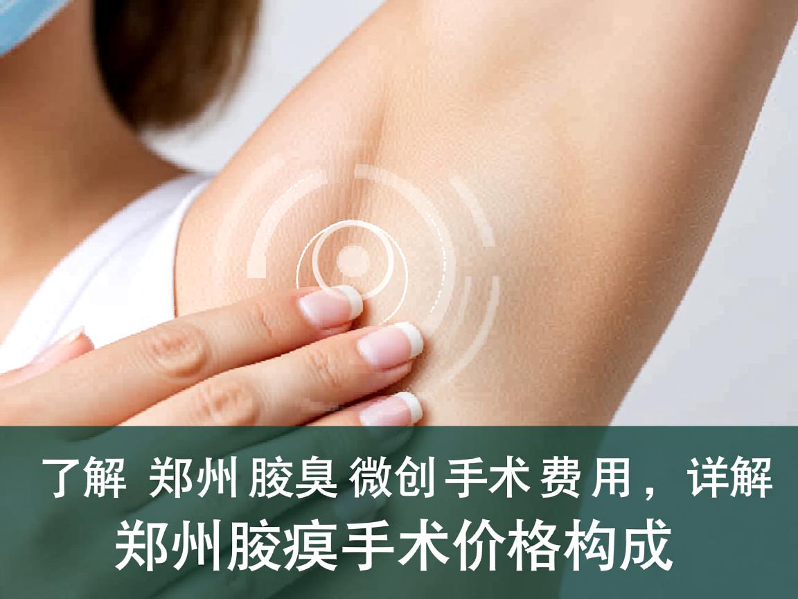 了解郑州腋臭微创手术费用，详解郑州腋臭手术价格构成