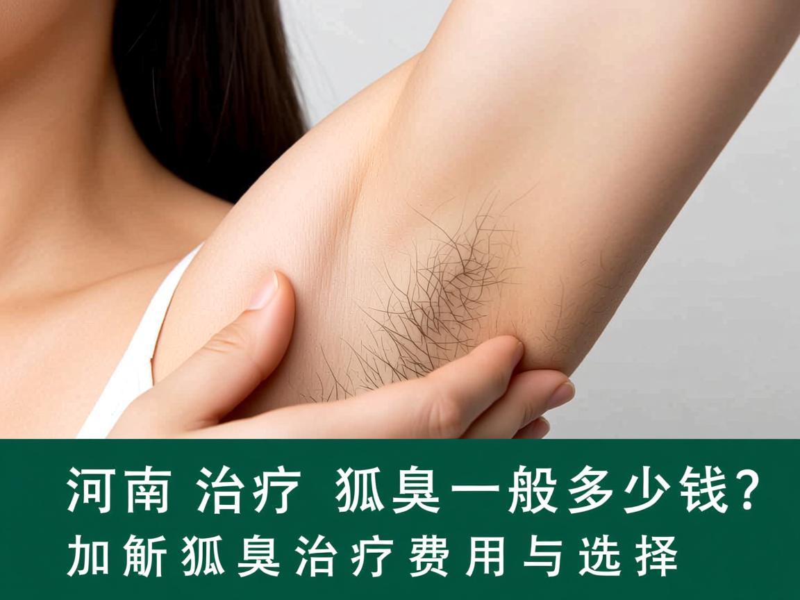 河南治疗狐臭一般多少钱？解析狐臭治疗费用与选择