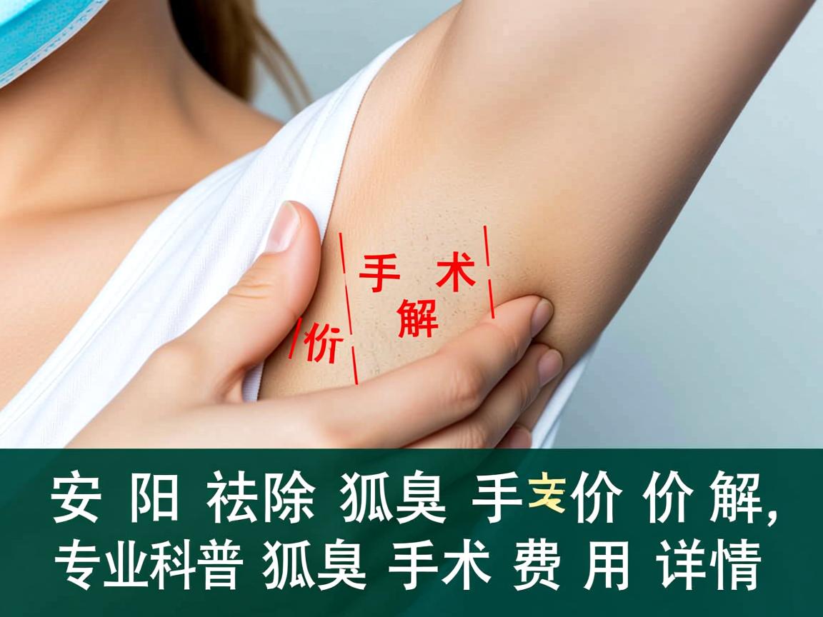 安阳祛除狐臭手术价格解析，专业科普狐臭手术费用详情