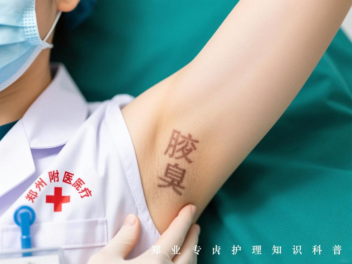郑州附医腋臭医院解析腋臭治疗 郑州附医专业护理知识科普
