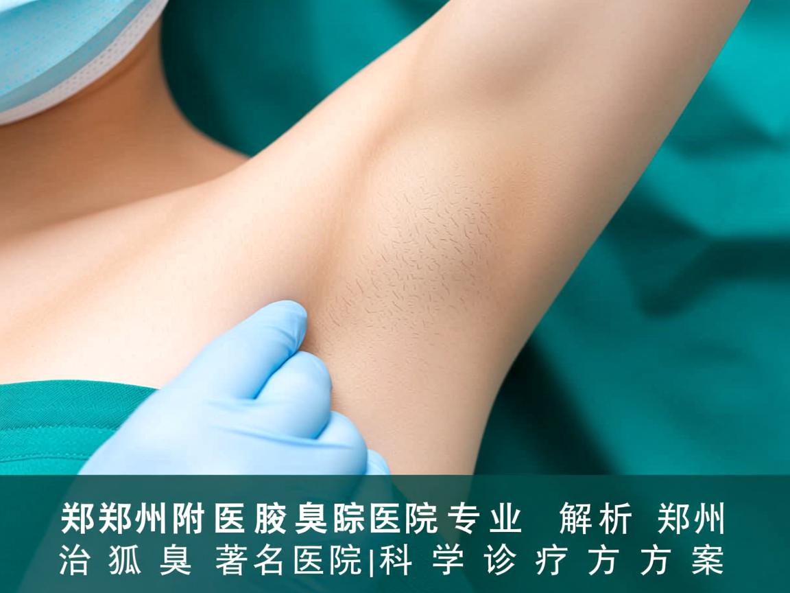 郑州附医腋臭医院专业解析，郑州治狐臭著名医院的科学诊疗方案
