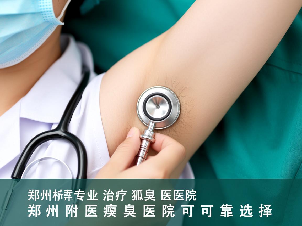 郑州专业治疗狐臭医院解析，郑州附医腋臭医院可靠选择