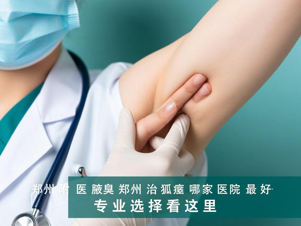 郑州附医腋臭医院解析，郑州治狐臭哪家医院最好，专业选择看这里