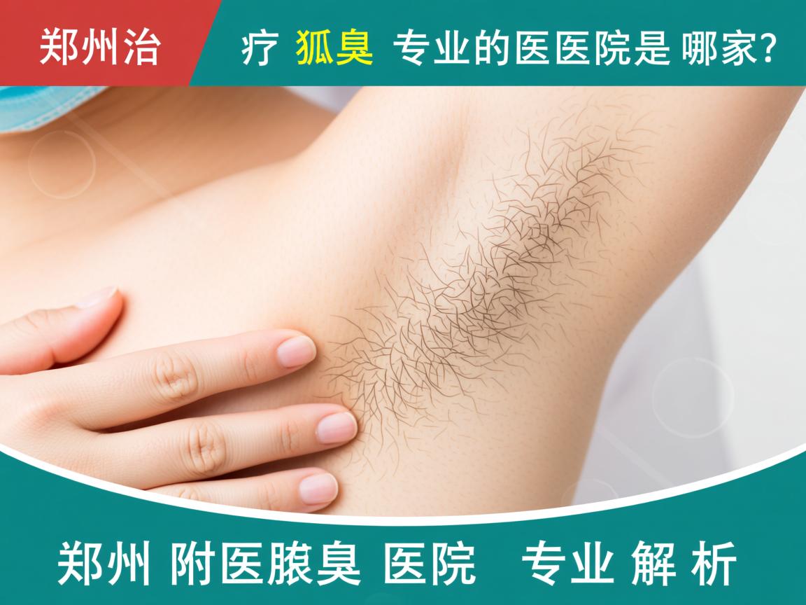 郑州治疗狐臭专业的医院是哪家？郑州附医腋臭医院专业解析