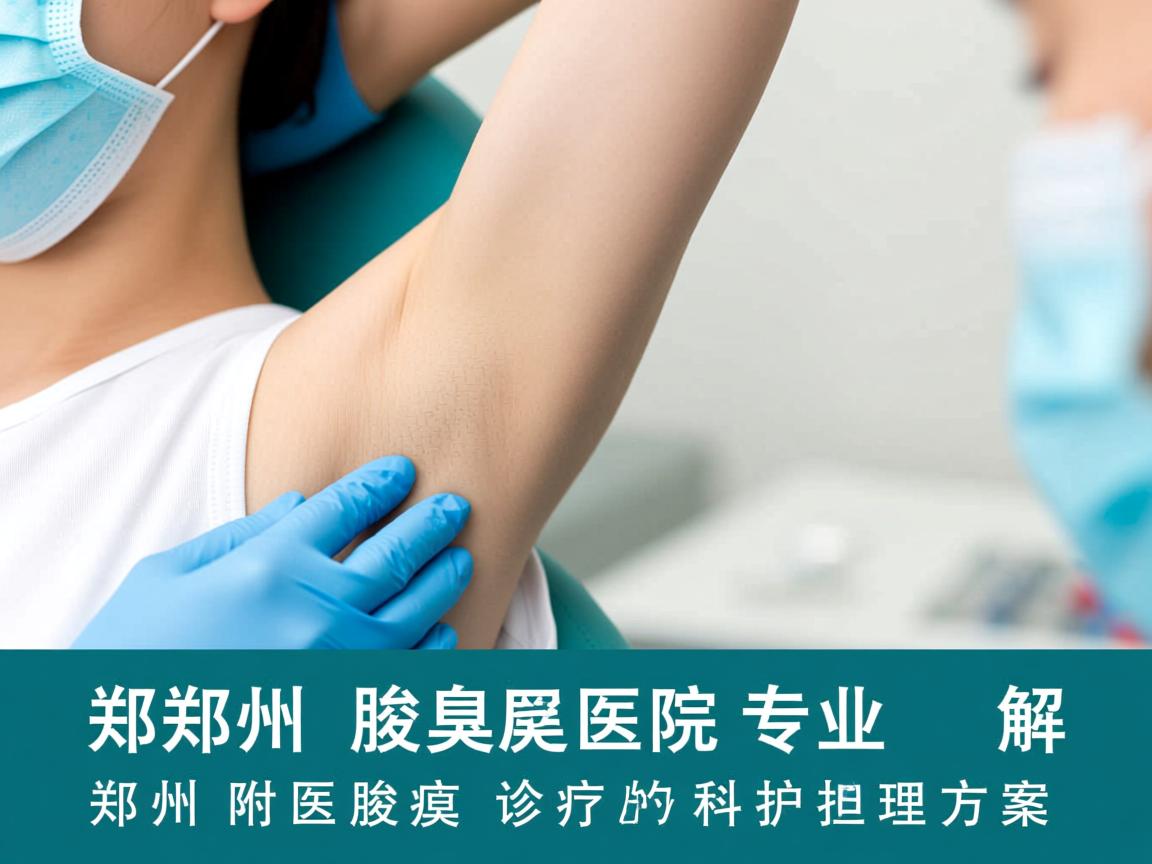 郑州腋臭医院专业解析，郑州附医腋臭诊疗的科学护理方案