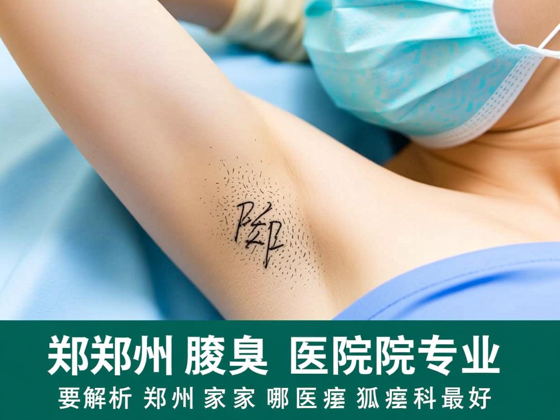 郑州腋臭医院专业解析，郑州哪家医院狐臭科最好