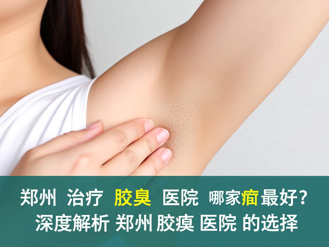 郑州治疗腋臭医院哪家最好？深度解析郑州腋臭医院的选择