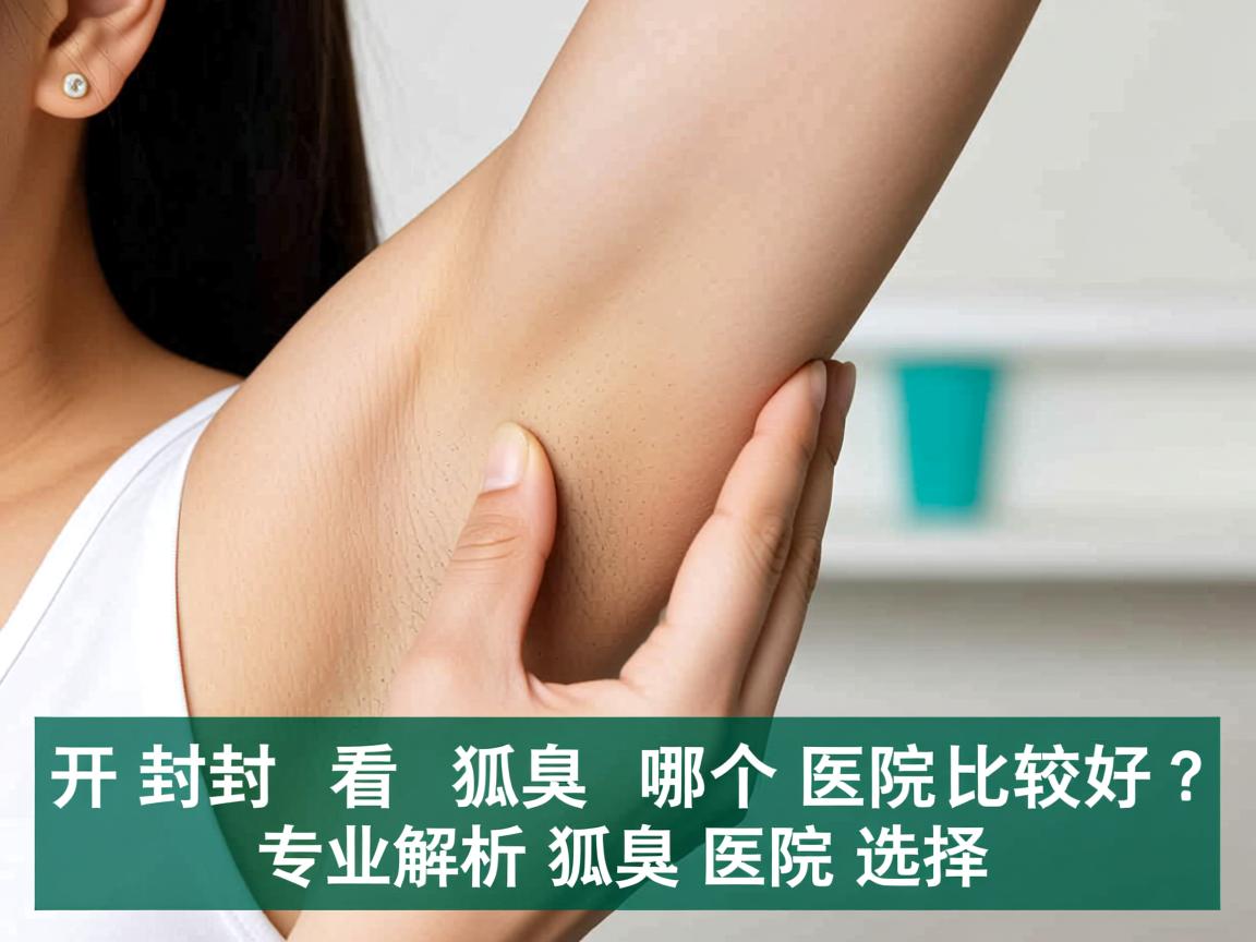 开封看狐臭哪个医院比较好？专业解析狐臭医院选择