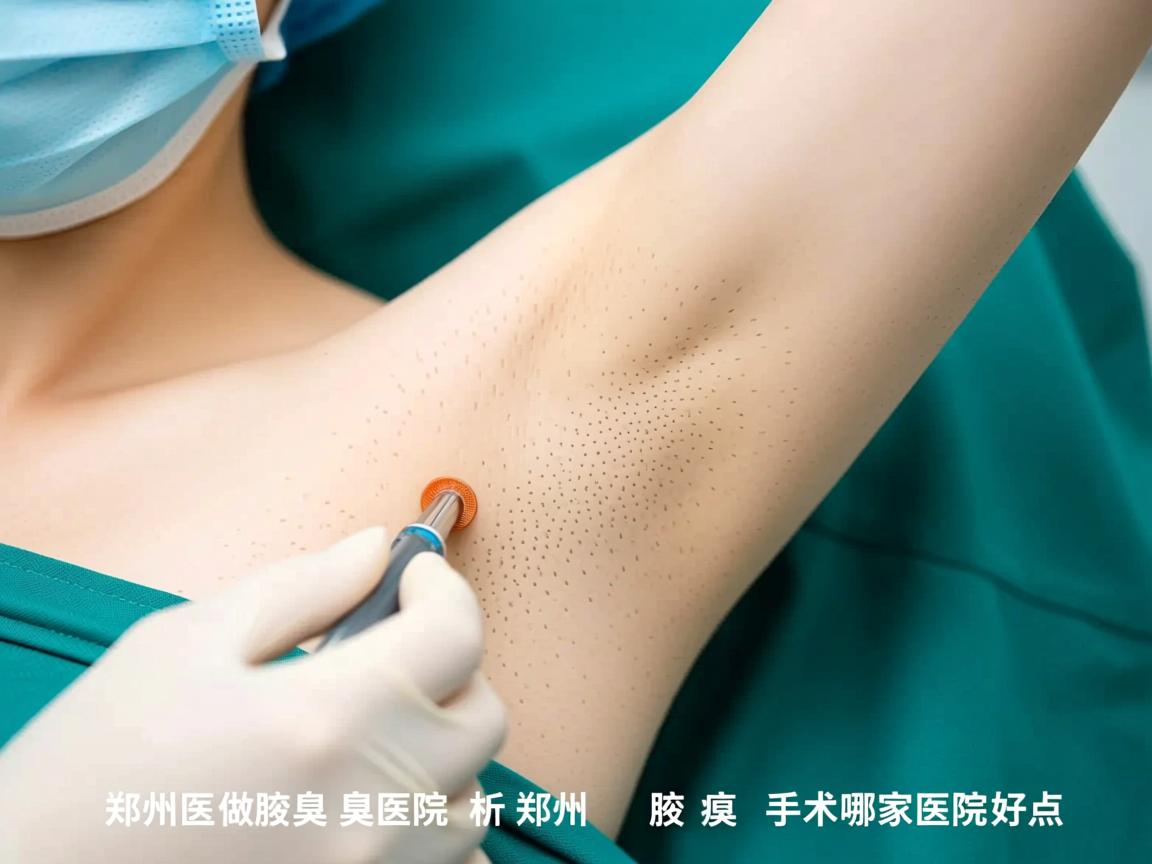 郑州附医腋臭医院解析，郑州做腋臭手术哪家医院好点