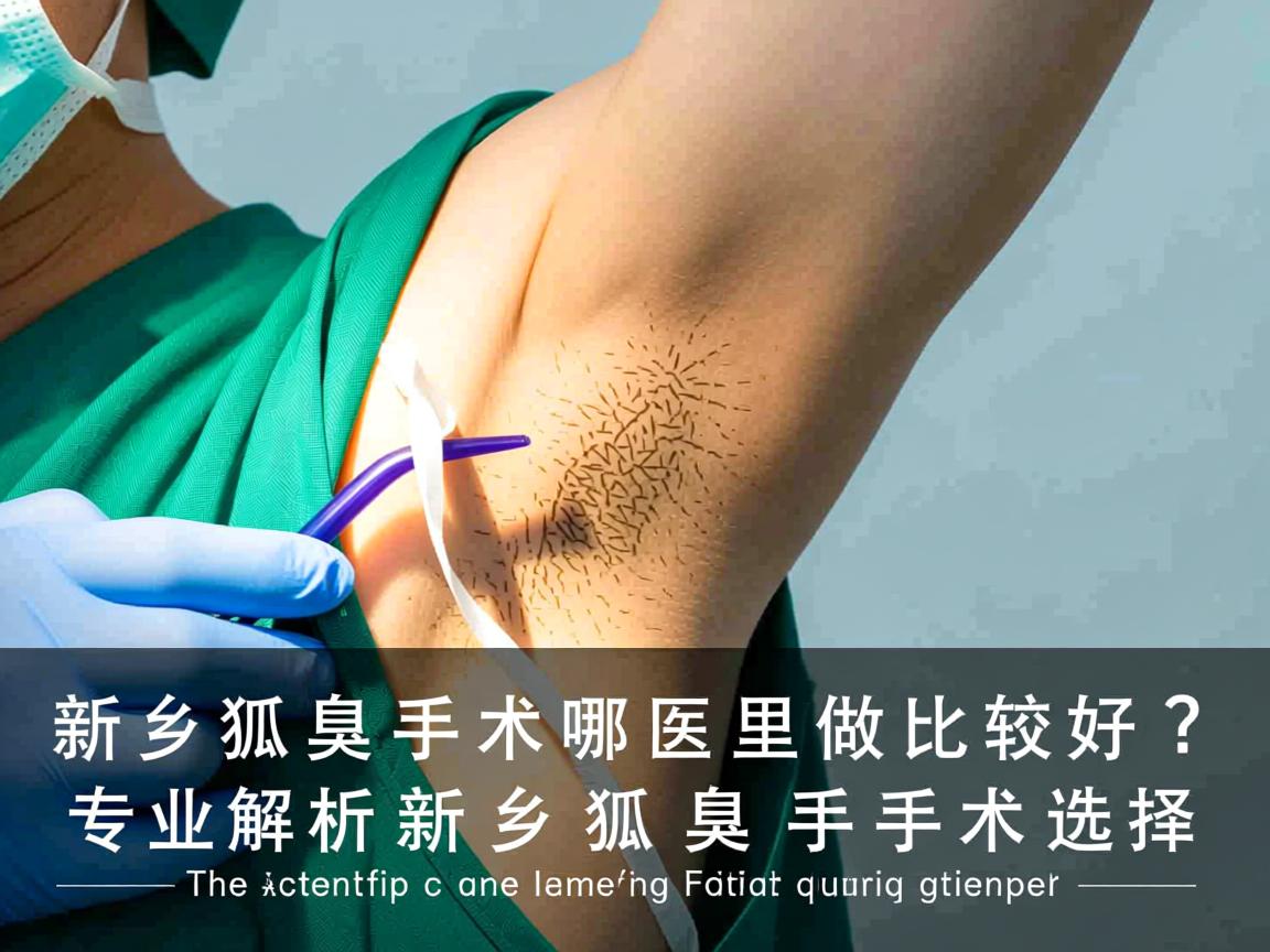 新乡狐臭手术哪里做比较好？专业解析新乡狐臭手术选择