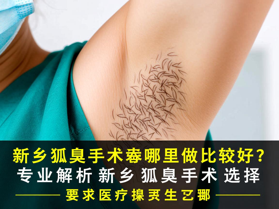 新乡狐臭手术哪里做比较好？专业解析新乡狐臭手术选择