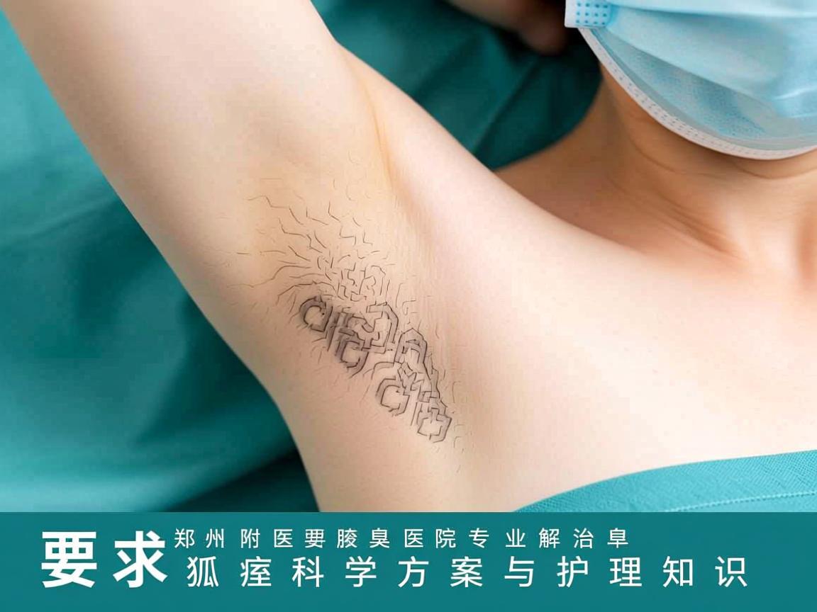 郑州附医腋臭医院专业解析，治狐臭的科学方案与护理知识