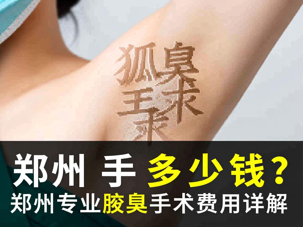 郑州狐臭手术多少钱?郑州专业腋臭手术费用详解 郑州狐臭手术多少钱?郑州专业腋臭手术费用详解