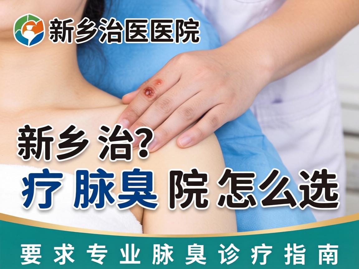 新乡治疗腋臭医院怎么选？新乡专业腋臭诊疗指南