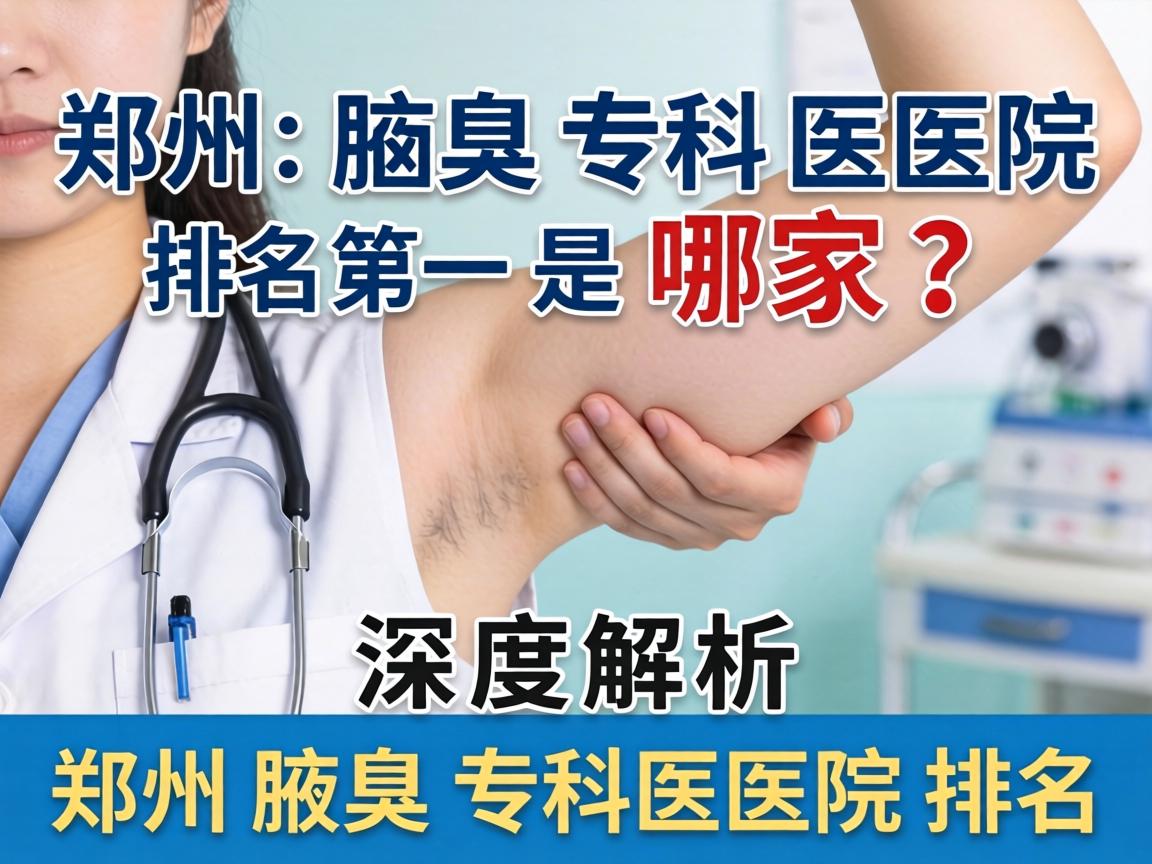 郑州腋臭专科医院排名第一是哪家？深度解析郑州腋臭专科医院排名