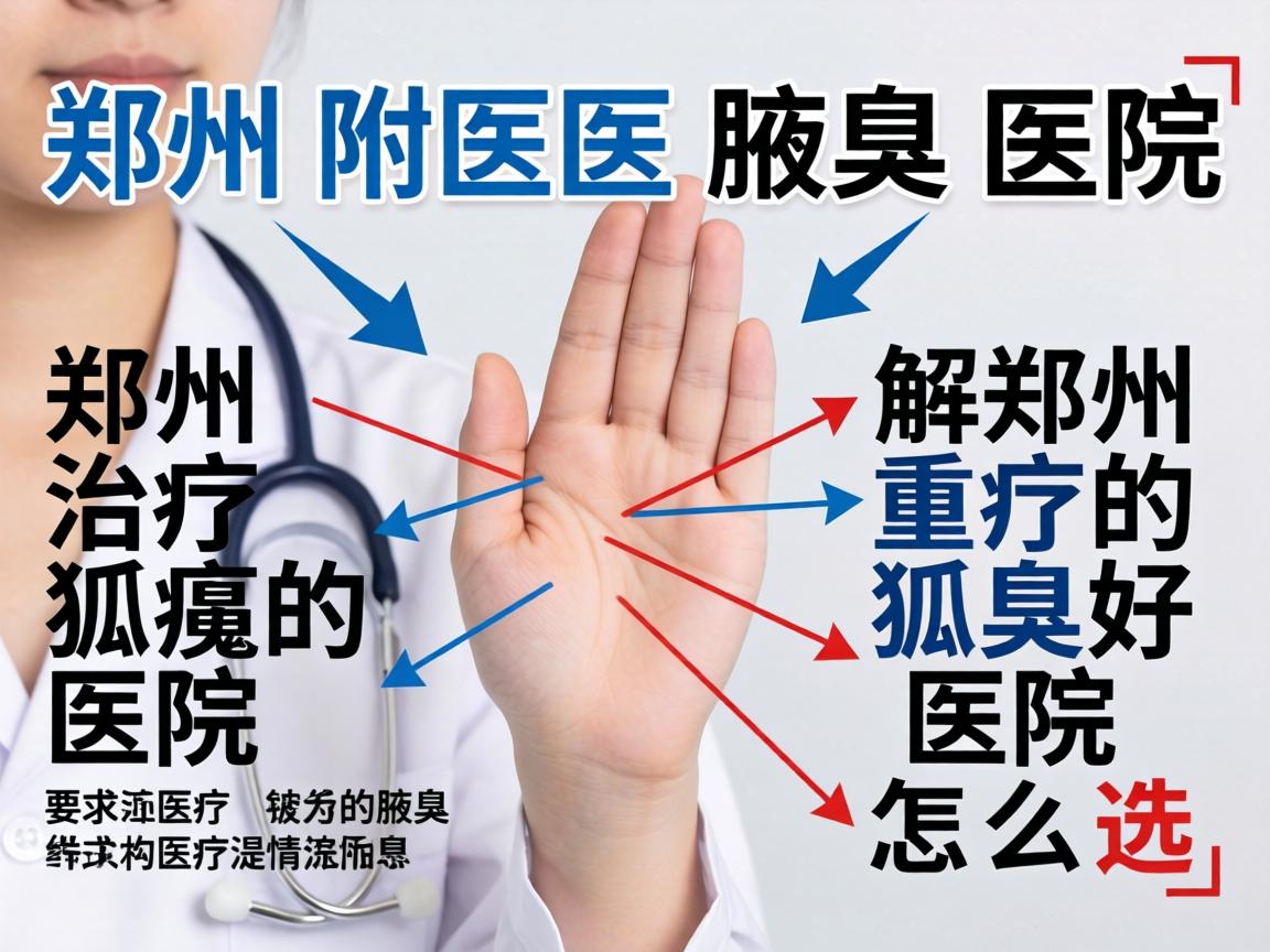 郑州附医腋臭医院解析，郑州治疗狐臭好的医院怎么选
